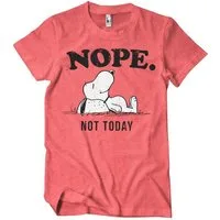 PEANUTS Worldwide LLC T-Shirt Nope Not Today T-Shirt