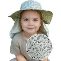 HECKBO Sonnenhut HECKBO Baby Sonnenhut UPF 50+ - 100% Baumwolle - 6-24 Monate