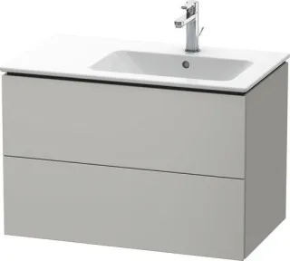 Duravit L-Cube Waschtischunterbau wandhängend Betongrau Matt 820x481x550 mm - LC629200707 LC629200707