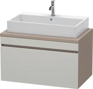 Duravit DuraStyle Konsolenwaschtischunterbau wandhängend Betongrau & Basalt Matt 900x548x512 mm - DS DS531300743
