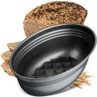Zenker Brotbackform Brotlaibform oval antihaftbeschichtet 26 x 16 x 9 cm