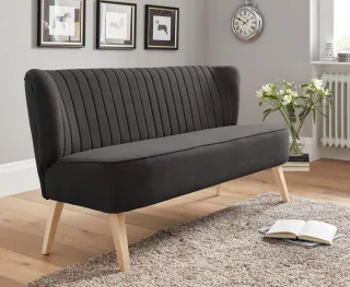 Home affaire 2-Sitzer "Campi" bequemes Küchensofa, frei im Raum stellbar