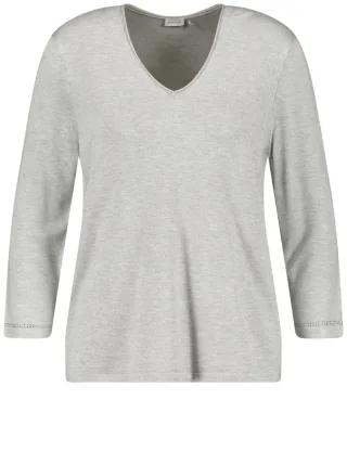 GERRY WEBER Collection - Pullover grau - Gr. - 38