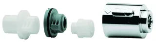 Grohe Absperrgriff Atrio 47311 für Thermostat Brausebatterie chrom, 47311000 47311000