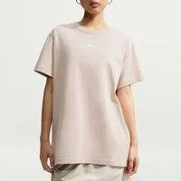 Nike Sportswear T-Shirt W NSW CLASSIC SS TEE Kurzarm, mit Rundhalsausschnitt, aus Baumwoll-Jersey, normale Länge