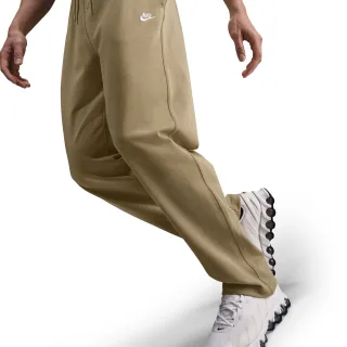 Nike Sportswear Sporthose "Nike Sportswear Club Mens Knit Open-Hem Pants" mit Logostickerei, mit Eingrifftaschen, mit Kordelverschluss