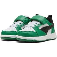 PUMA REBOUND V6 LO AC+ INF Sneaker mit Klettverschluss, weiche Einlegesohle, profilierte Gummilaufsohle