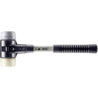 HALDER SIMPLEX - Schonhammer mit verstärktem Tempergussgehäuse und Fiberglasstiel, TPE-mid / Nylon - 3738.060