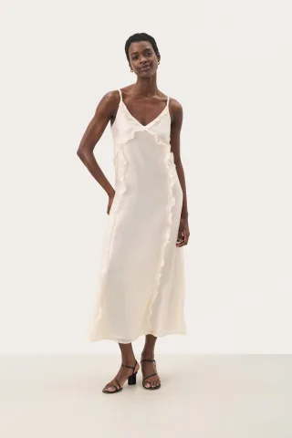 Kleid Oversize fit Eggnog white