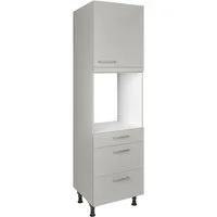 nobilia® Backofenumbauschrank "Touch", Ausrichtung wählbar, mit Schublade und zwei Auszügen und einer Tür, vormontiert, Breite/Höhe: 60/216,6 cm