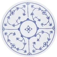 KAHLA Frühstücksteller Blau Saks 19 cm, (1 St), von Hand dekoriert