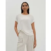 someday Kurzarmshirt KANANDI DETAIL Regular mit Cap Sleeves