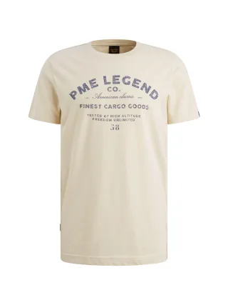 PME Legend - play single jersey graphic bone white - Gr. - XXL