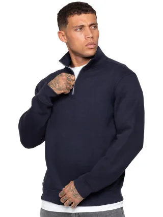 Enzo Milano | Herren Halbzip Sweatshirt
