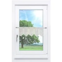 LYSEL® Scheibengardine Cardi (1 St), transparent, HxB 20x46.5cm