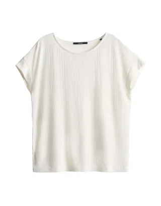 someday - T-Shirt - Kanandi detail weiß - Gr. - 42