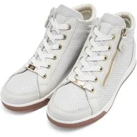 Ara ROM Sneaker, Freizeitschuh, High-Top-Sneaker, Schnürschuh in Schuhweite G (weit)