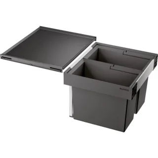 Blanco Abfallsystem 521469 2 Behälter, mit Systemdeckel, 2x 19 l