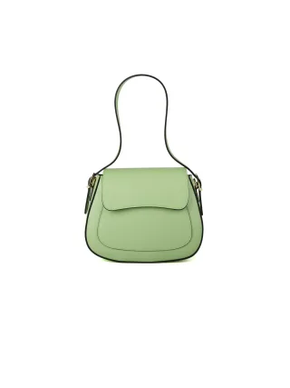 Giulia Monti Schultertasche Hellgrün