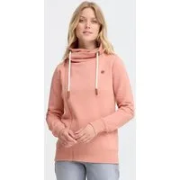 OXMO Sweatjacke OXMille Modische Sweatjacke mit Tube-Kragen und seitlichem Reißverschluss
