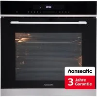 Hanseatic Pyrolyse Backofen HBO7213PA1, Pyrolyse-Selbstreinigung, inkl. 3 Jahre Herstellergarantie
