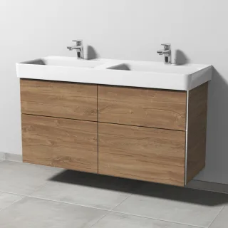 Sanipa 3way Waschtischunterbau zu Laufen Pro S Waschtisch mit 4 Auszügen, Eiche-Kansas BR78759