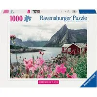 Ravensburger Puzzle Scandinavian Places, Reine, Lofoten, Norwegen, 1000 Puzzleteile, Made in Germany