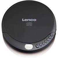 Lenco CD-010 tragbarer CD Player Ladefunktion schwarz CD-Player