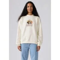 Levi's® Sweater GR COLLINS MOCKNE mit Frontprint und Glitzersteinen