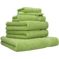 Betz Handtuch Set 6-TLG. Handtücher-Set Premium, 100% Baumwolle (6-St), 1 Liegetuch 2 Handtücher 1 Gästetuch 1 Waschhandschuh 1 Seiftuch