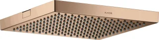 Hansgrohe Kopfbrause Axor Starck 240x240mm Polished Red Gold 10924300
