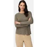 camel active Langarmshirt aus Bio-Baumwolle Langarm