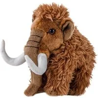 Teddys Rothenburg Kuscheltier Mammut klein braun stehend 23 cm Plüschmammut (Stofftier, Plüschtier, Stoffmammut)
