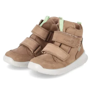Superfit Stiefeletten BREEZE - Gr. 22 - Braun - Rauleder