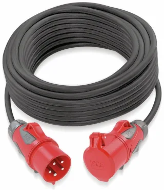 PCE CEE-Verlängerung 16A, 5x2,5mm², 25m