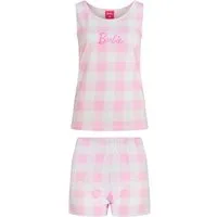 ONOMATO! Shorty Barbie Damen Pyjama T-Shirt und kurze Hose Set (2 tlg)
