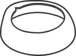 Hansgrohe Rosette Axor Uno Wachtischmischer Piccolo chrom, 96763000 96763000