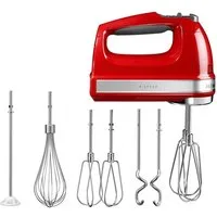 KitchenAid Handmixer 5KHM9212EER EMPIRE ROT, 85 W, 9 Stufen