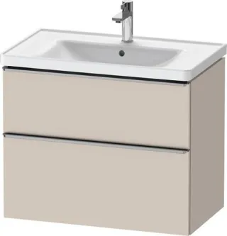 Duravit D-Neo Waschtischunterbau wandhängend Taupe Matt 784x452x625 mm - DE4355070910000 DE4355070910000