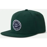 Brixton Snapback Cap - Oath III Snapback Cap - Baseball Cap - ONE SIZE