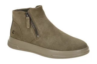 Ecco 223823 MOVE - WOMEN ZIP BOOTIE Stiefelette Braun dark clay bequem und le...