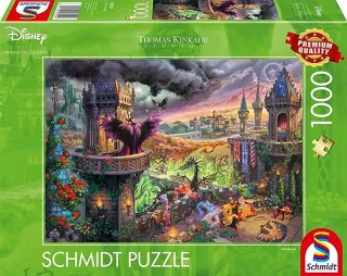 Schmidt Puzzle 58029 - Thomas Kinkade: Disney Maleficent [1.000 Teile]
