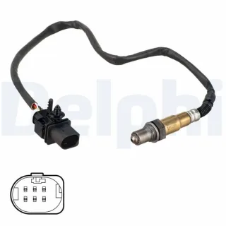Delphi Lambdasonde vor Katalysator Ford C-Max Focus Galaxy Grand Kuga Mondeo S-Max