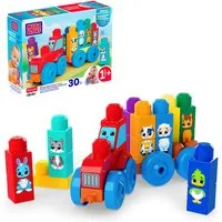 MEGA BLOKS MEGA BLOKS Bau- und Lerntiertraktor Spielbausteine, (30 St)