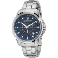 MASERATI Quarzuhr Maserati R8873621002 Successo Chronograph Herrenuhr 44mm 5ATM Maserati R8873621002 Successo Chronograph Herrenuhr 44mm 5ATM
