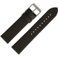 Victorinox Uhrenarmband 21mm Leder Schwarz 006241