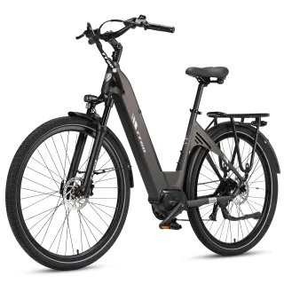 [EU DIRECT] TTGO C7 SE Electric Bike 36V 18AH 250W BAFANG MID Motor 28 Inches Tire Electric Bicycle 160-180KM Mileage Ra