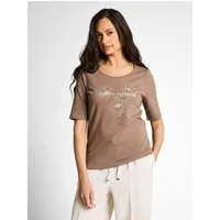 TOM TAILOR Kurzarmshirt Sommershirt mit Frontprint
