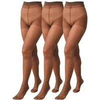 Next Strumpfhose Matte Strumpfhosen in 15 Denier, 3er-Pack (1 St)