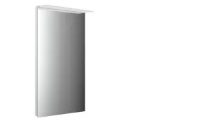 emco Lichtspiegel MI 200, 400 x 802 mm, 2700K/6500K, Sensor, mit Heizung und Unterlicht, IP 20, 4498 449820004